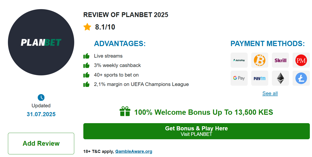 PLANBETKE
