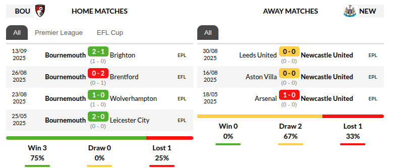 Bournemouth vs Newcastle United Prediction